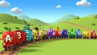 A to Z Train Alphabet Dance 🚂🔤   Fun ABC Learning and Alphabet Song for Kids   Preschool
