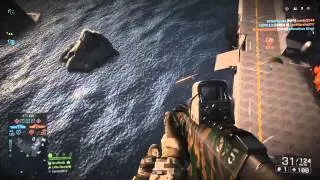 BF4 Carrier Assault Gameplay (Xbox One)