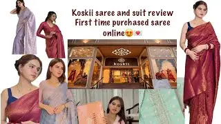 Honest Review, Koskii suit and sarees! 😍😍