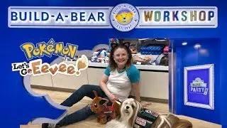 Service Dog gets Eevee from Build-A-Bear Workshop | Pokemon GO!