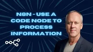 How to use a code node to process information in n8n