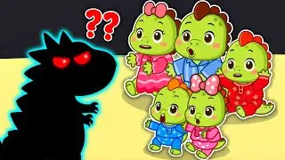 Ser&aacute; que Tem um Monstro no Escuro? | Dez na Cama | DinoLala M&uacute;sicas Infantis