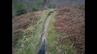 Doing trails at afan bike park in south wales 