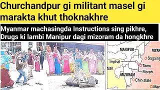 19thJune.Ayuk-Churchandpur gi militant masel gi marakta khut thoknakhre