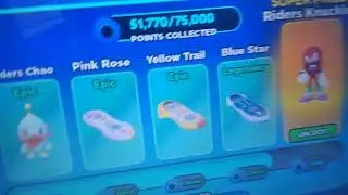 I got the legendary blue star hoverboard in Sonic speed sim