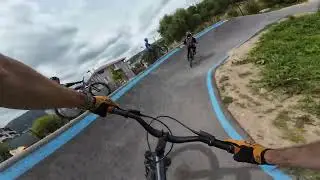 Pumptrack Pegomas with Gael (3), Antoine (5) and Matheo (7)
