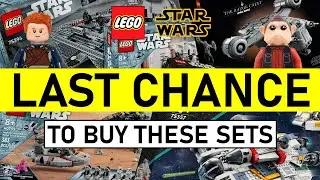 LAST CHANCE to buy these Star Wars LEGO Sets & Minifigures (Retiring 2025)!!