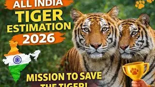 🐅A.I. T. E 2026 World largest animal survey #wildanimals #wildlife 