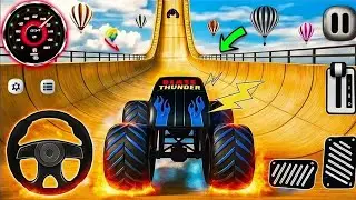 🏎️ Impossible Ramp Car Driving Simulator | Crazy Jumps & Epic Stunt Show 4K part-3