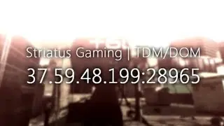 STRIATUS GAMING 4D1 | TDM/DOM PROMO
