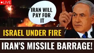Live Israel Vs Iran War | Israel Under Attack | Iran Confirms Firing 200 Missiles | Hezbollah News