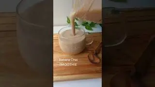 Banana Chai Smoothie 🍶🍌