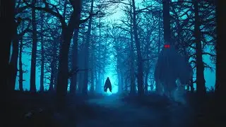 4K👻🎃Страшно, но расслабляюще - включающая музыка, призраки, звуки жуткого леса. Хэллоуин [2021]