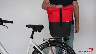 Newlooxs Nyborg Double MIK 02 | New Nyborg Double bicycle bag with MIK system