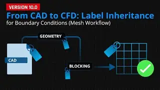 From CAD to CFD: Label Inheritance for Boundary Conditions (Mesh Workflow)