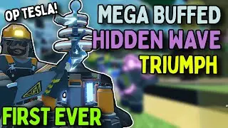 FIRST EVER Mega Buffed Hidden Wave Triumph | 63,000 HP TANKS | TDS New Rebalance Update