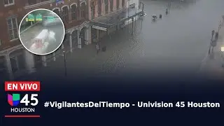 🔴 En vivo I TEXAS BAJO EL AGUA: Te mostramos el impacto del huracán categoría 1 #Beryl