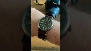 $40 TIMEX WEEKENDER INDIGLO!! #watches #youtubeshorts #youtuber #instagram #tiktok #timex #ytshorts