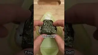 This rice ball is filled with...