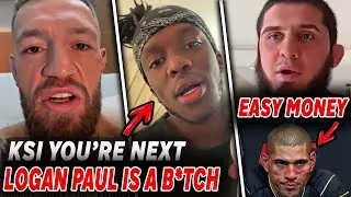 Conor McGregor to Box KSI After Logan Paul Contract FAILS,  Islam Makhachev EASILY Beats Pereira?!