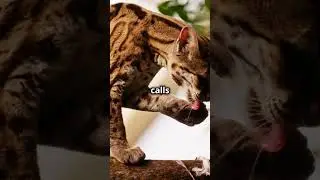 Meet the margay cat, which mimics its prey calls. #WildCat #TropicalRainforest #AnimalBehavior