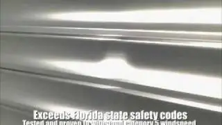 Category 5 Hurricane Shutters - Miami-Dade Hurricane Test