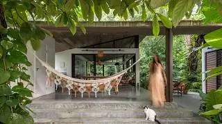 2750 Sq. Ft Casa Caju&iacute; House Design follow Natural Forest Features with Sustainability #brazil #home