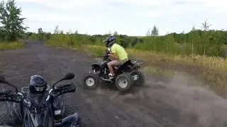 Quad Shineray 250 ;) Engine sound^^