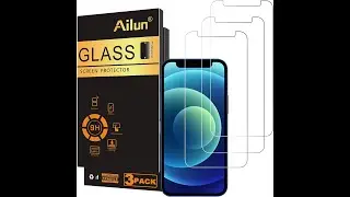 [Ailun] How to Install Screen Protector on iPhone 12 Mini