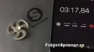 Fidget Spinner Almost 6-Minute Spin - FidgetSpinner.cz