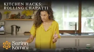 How to roll chapati, roti, samosa or paratha dough.