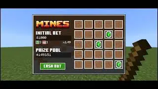 mines game in mcbe (gambling 🤑🤑)
