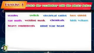Listen again and practice Exercise 1 Unit 5 (English for Industrial Technology)
