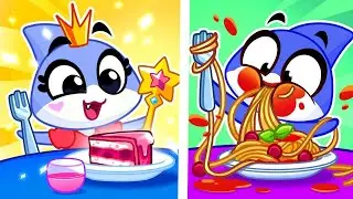 Live 9 Hours 🔴 Table Manners for Kids 🍽️ Learn Good Habits at the Restaurant | Fun Cartoons