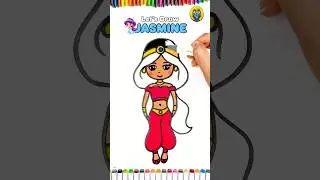 Disney Princess 👑  #disneydrawing #drawdisney #arabiannights