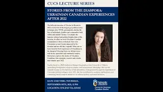 Stories from the Diaspora. Ukrainian Canadian Experiences after 2022 | Sophia Jewell