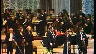 Anniversary concert violin ensemble of the Bolshoi Theatre