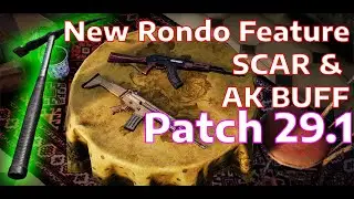 PUBG PATCH 29.1 || DESTRUCTIBLE TERRAIN, DUCATI COLLAB,  AK & SCAR BUFF