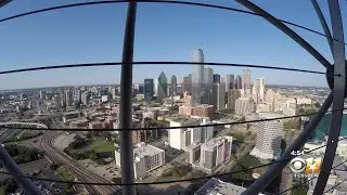 WATCH: Reunion Tower Proposal A Touching Family Tradition