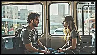 Nadie la ayudaba en el tren, hasta que este hombre se puso de pie
