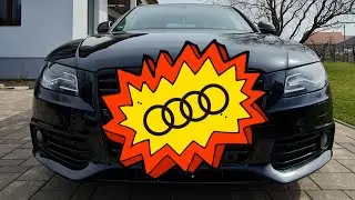 Facem modificări la Audi A4 B8 al familiei + o încercare eșuată la seria 1.