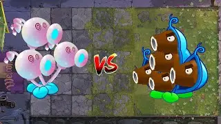 PvZ 2 Challenge - Team Plants Max Power Up In Arena #15  - Three Hypno Pea vs Cannon Pod