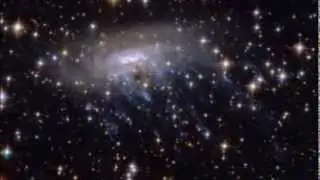 Hubble shows galaxy being ripped apart.
