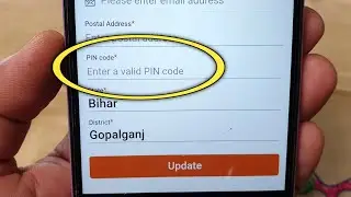 enter a valid pin code kya hota hai | enter a valid pin code ka matlab kya hai 