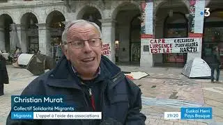 Pays Basque : appel à l'aide des associations pour l'aide aux migrants
