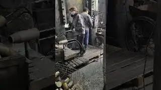 hot forging brass component
