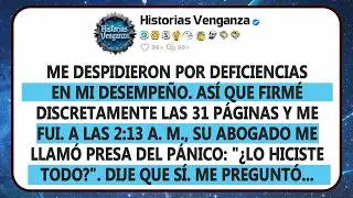 Tras Firmar Su Despido, Su Abogado Me Llamó De Madrugada, En Pánico: 