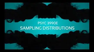 Sampling Distributions | UGA Statistics