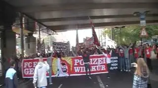 köln bei fandemo zum erhalt der fankultur am 9.10.2010 teil 1