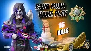 #Bgmi Rankpush Conqueror Fll Rush Game Play 1v4 Clutches video 